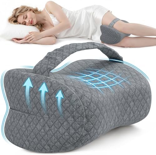 Memory Foam Knee Pillow for Side Sleepers by Unknown