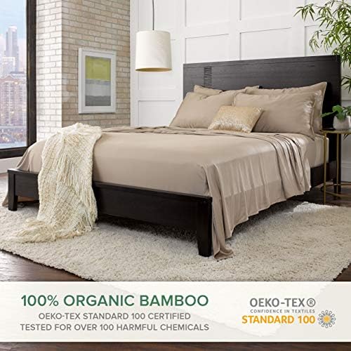 King Pillowcases by Pure Bamboo, Genuine 100% Organic Viscose Derived from - Image 3