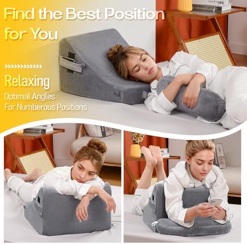 MOON PINE Reading Pillow for Adults, Memory Foam Backrest - Image 5