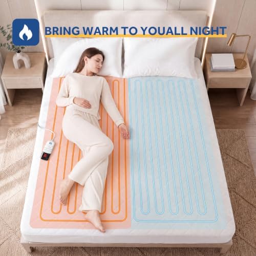 Sealy Heated Mattress Pad California King 72×84 Single Control - Image 3