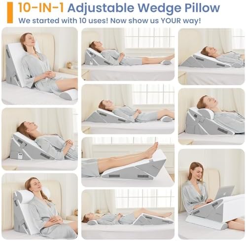 Sasttie Adjustable Wedge Pillow Set - Image 3