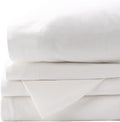 Red Land Cotton Luxury Sheet Set | 100% American Grown Cotton Basics | Premium Hotel Ultra-Soft Lightweight 4 Piece USA Made Deep Pocket Fitted, Flat Sheet, & pillowcases Percale Weave (Twin XL/White)