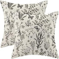 AEIOAE Spring Pillow Covers 20x20 Inch Set of 2, Seasonal Floral Outdoor by AEIOAE
