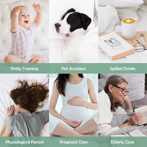 Cozymaker Full Size 100% Waterproof Mattress Protector Cover Pad - Image 7