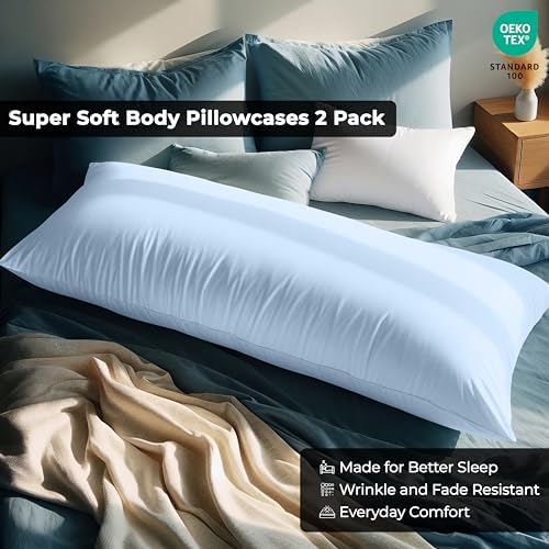 ROYALE LINENS 1800 Body Pillow Cover - Image 4