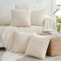 Fancy Homi 4 Packs Decorative Throw Pillow Covers by Fancy+Homi