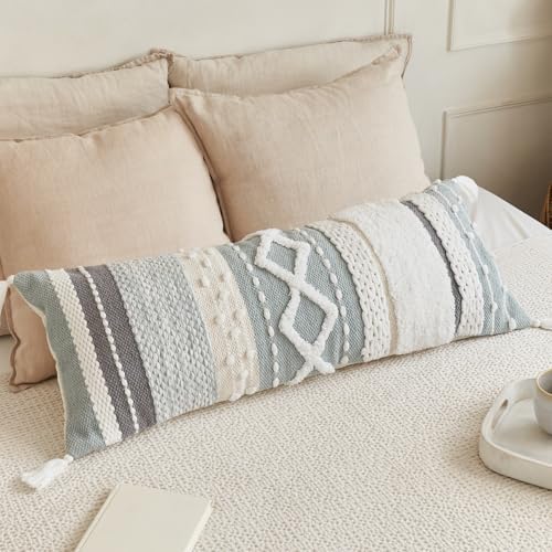 Decorative Boho Lumbar Pillow Cover 14x36 by ZICOTO