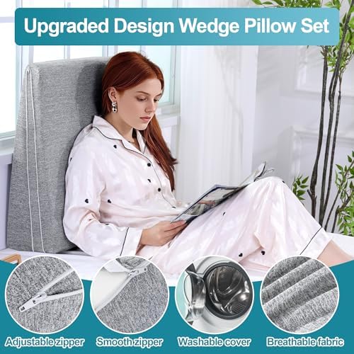 ROYALAY Adjustable Bed Wedge Pillow - Image 3