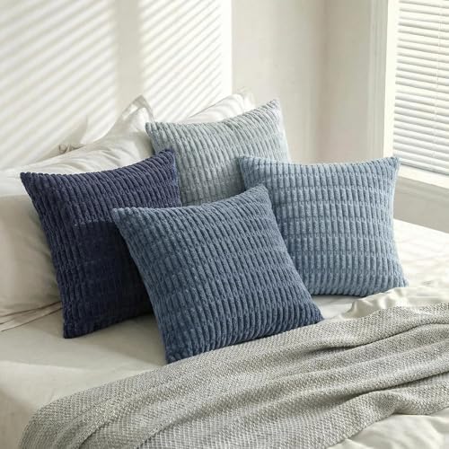 Fancy Homi 4 Packs Decorative Throw Pillow Covers - Image 3