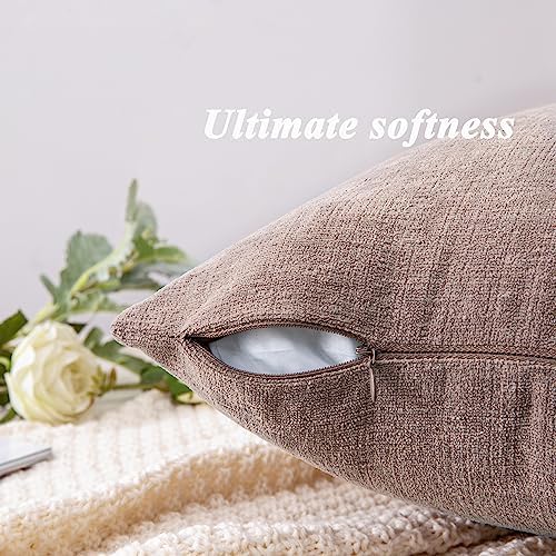 GAWAMAY Decorative Square Throw Pillow Covers 18"x18" Inch Set of 4, Super Soft - Image 6