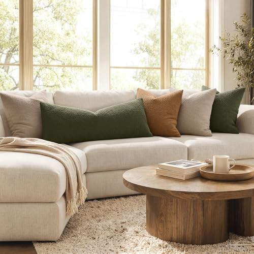 MIULEE Textured Boucle Lumbar Pillow Cover - Image 5