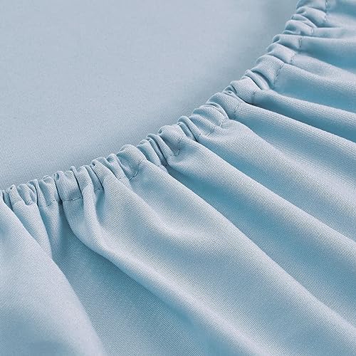 FreshCulture Twin Fitted Sheets, Bulk Pack of 6, Deep Pocket, Soft Microfiber - Image 2