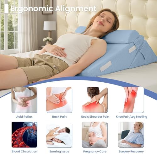 Sasttie Adjustable Wedge Pillow Set - Image 6