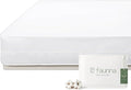 FAUNNA Zippered Mattress Encasement, 100% Cotton Bed Bug and Dust Mite Proof Mattress Protector, Hypoallergenic, Antibacterial Protection, Noiseless Zipper, Six-Sided Cover (Queen 16" Deep)