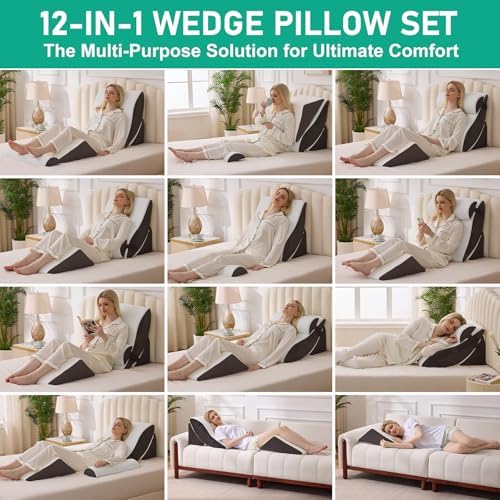 4PCS Wedge Pillow Set for After Surgery - Image 5