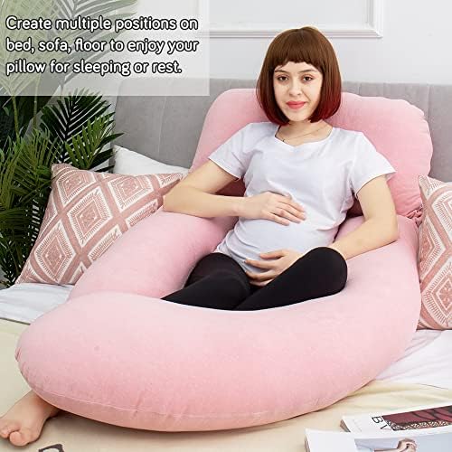 60in Full Body Pillow | Nursing, Maternity and Pregnancy Pillow | Extra Large U - Image 4
