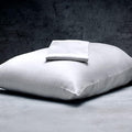 LUXOME 100% Rayon (Viscose) from Bamboo Pillowcase Set (King) | 400 Thread Count | Moisture-Wicking | Envelope Closure | Stone