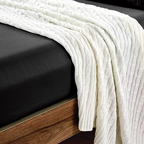 FreshCulture King Fitted Sheets, Bulk Pack of 6, Deep Pocket, Soft Microfiber - Image 5