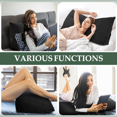 Headboard Pillow Twin, Wall Backrest Wedge Pillow Headboard - Image 6