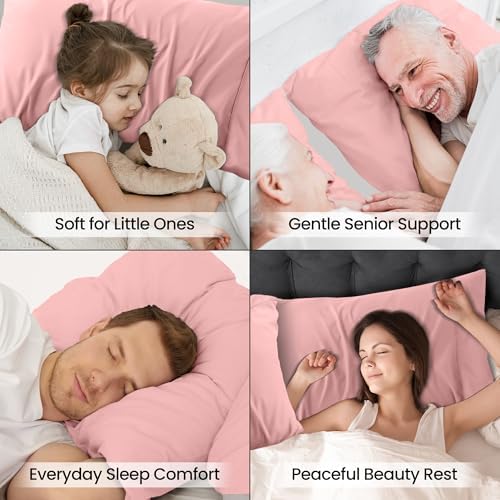 Pillow Cases Standard Size Set of 2, Ultra Soft Comfy Pillow Covers - Image 6