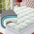 MASVIS 4 Inch King Mattress Topper, 2-in-1 Dual Layer Design, Viscose Made from by MASVIS