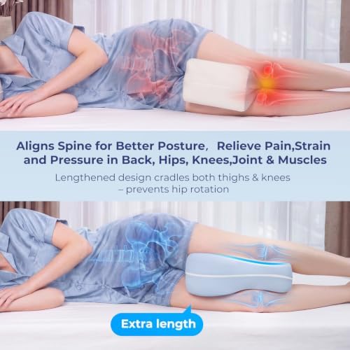 13" Extended-Length Knee Pillow - Image 2