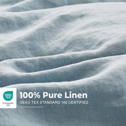 Simple&Opulence 100% French Linen Duvet Cover Set - Image 2