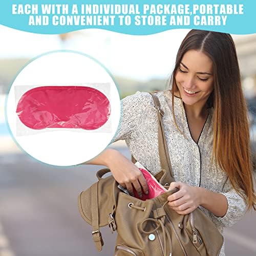 12 Pack Blindfold Sleep Masks for Kids Women Men, 12 Colors - Image 5