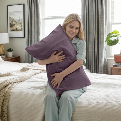 Pillow Cases Standard Size 2 Pack, Bamboo Rayon Cooling Pillowcases - Image 3