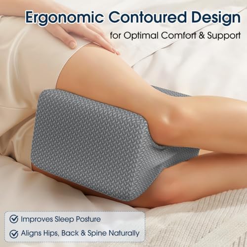 BlissTrends Memory Foam Knee & Leg Pillow - Image 3