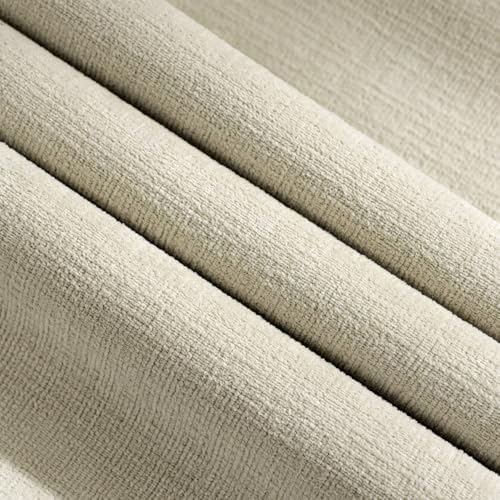 MIULEE Cream Chenille Couch Throw Pillow Covers - Image 2