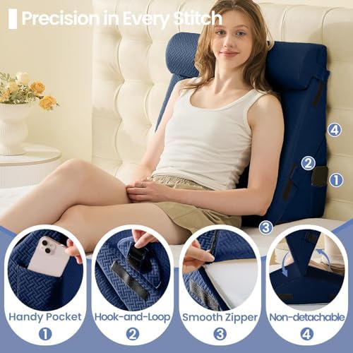 Sasttie Adjustable Wedge Pillow Set - Image 5