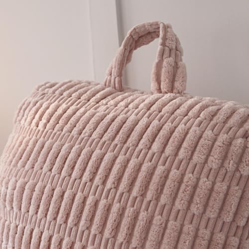 Corduroy Reading Pillow for Sitting in Bed, Large Backrest Bed Pillow - Image 5