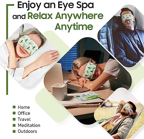 BeHoomi 30Packs Steam Eye Mask, Heated Eye Mask - Image 6
