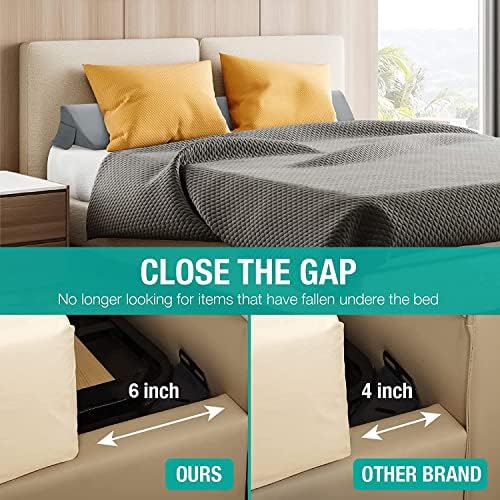 Vekkia Cal King Wedge Pillow Headboard - Image 2