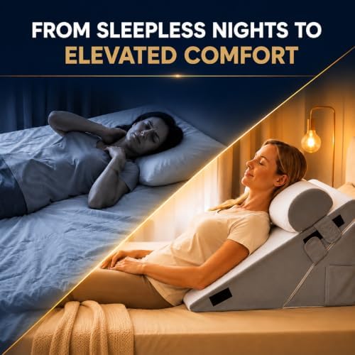 10-in-1 Adjustable Design 3PCS Wedge Pillow - Image 3