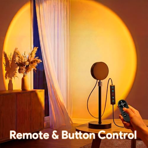 Sunset Lamp Projector Led Light with Remote/APP/Button,Multicolor SunLight - Image 3