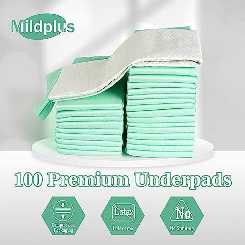 MILDPLUS 30" x 36" Disposable Bed Pads, Super Thicker Underpads - Image 4