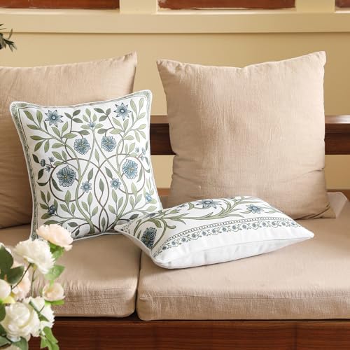ISAENNE Designer Linen Throw Pillow Cover - Image 7