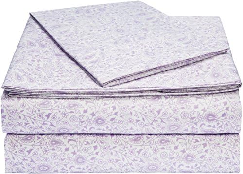 Amazon Basics Lightweight Super Soft Easy Care Microfiber 3-Piece Bed Sheet Set by AmazonBasics