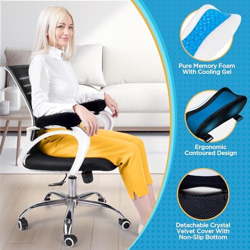 BEAUTRIP Ergonomic Armrest Pads- Office Chair Arm Rest Cover Pillow - Image 2