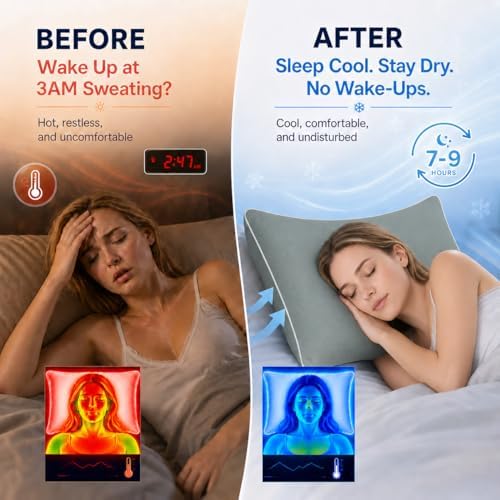 Cooling Pillow Cases for Hot Sleepers: Fall Asleep About 14 Minutes Faster - Image 2