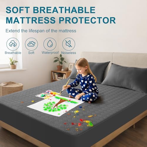Waterproof King Size Mattress Protector - Image 3