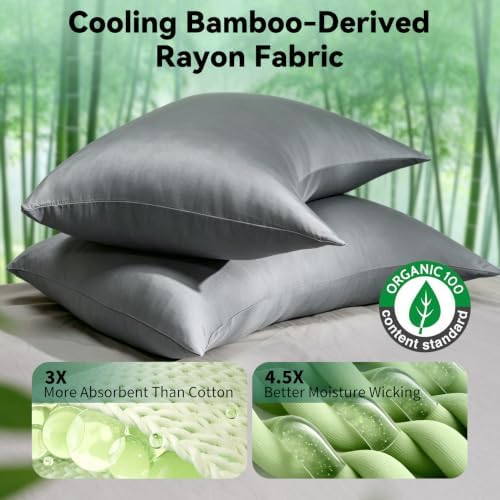 Cooling Curved Pillowcase for Side Sleeper Pillow - Image 3