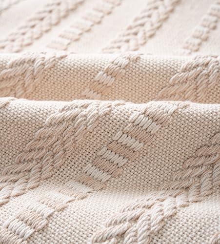 Cethom Boho Throw Pillow Covers 12x20 Inch Set of 2, Farmhouse Decorative Couch - Image 4