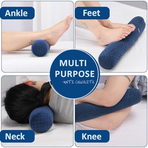 Neck Roll Pillow, Cervical Neck Pillow Bolster Pillow - Image 5