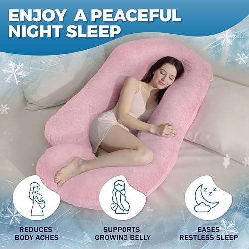 Pregnancy Pillows for Sleeping – 57-Inch Maternity Pillow for Pregnant Women - Image 2