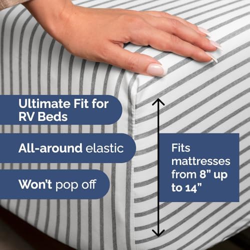 Short Queen Size 4 Piece Bed Sheet Set - Image 3