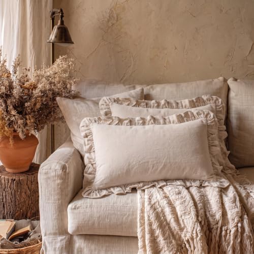 patdrea Vintage Linen Throw Pillow Covers - Image 2