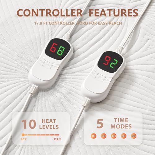 Homemate Heated Mattress Pad California King - Image 4